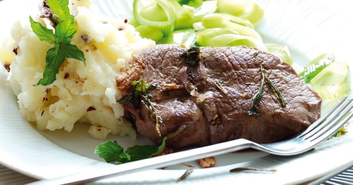 Minted Lamb Steaks